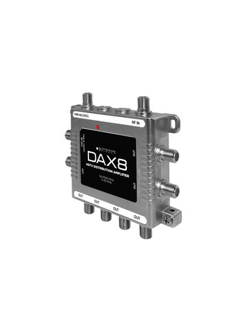Antennas Direct DAX8 DAX 8-Output TV Antenna Distribution Amplifier, Output to 8 TVs, CATV Systems, 4K 8K Ready