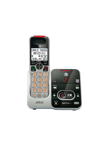 AT&T ATCRL32102 DECT 6&#46;0 Big&#45;Button Cordless Phone System with Digital Answering System & Caller ID