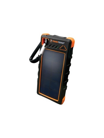 ToughTested TT-PBW-SW16 ROC16 16,000 mAh Solar Charger and Wireless Portable Power Bank with Flashlight
