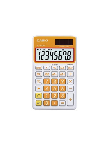 CASIO SL300VCOESIH Solar Wallet Calculator with 8&#45;Digit Display