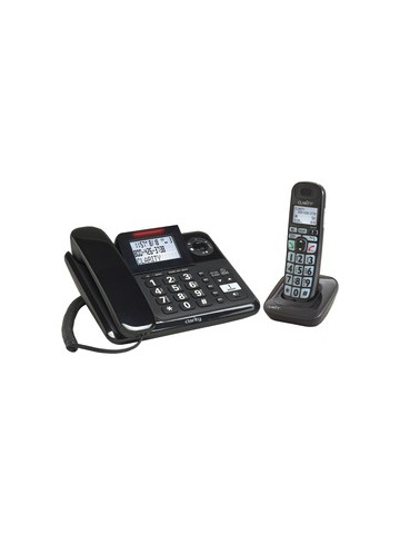 Clarity 53727&#46;000 Amplified Corded/Cordless Phone System with Digital Answering System