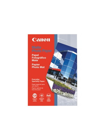 Canon 7981A014AA Matte Photo Paper 4 in x 6" 120 Pack