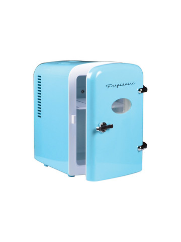 Frigidaire EFMIS129&#45;BLUE &#46;5&#45;Cubic&#45;Foot Retro Portable Mini Fridge Refrigerator