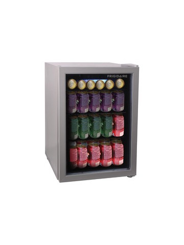 Frigidaire EFMIS9000 2&#46;6&#45;Cubic&#45;Foot 88&#45;Can Glass Door Beverage Center Compact Refrigerator