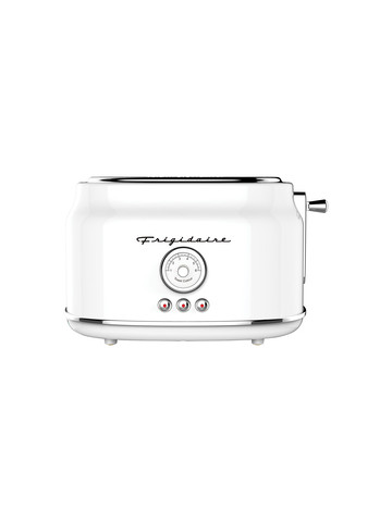 Frigidaire ETO102&#45;WHITE 2&#45;Slice 900&#45;Watt Retro Stainless Steel Toaster