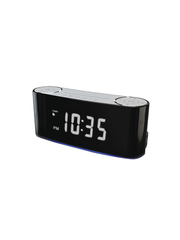 SYLVANIA SCR1229BT Bluetooth Smart Set Mood Light Clock Radio