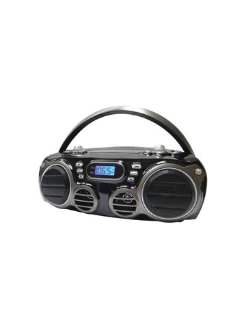 SYLVANIA SRCD682BT Bluetooth Portable CD Radio Boom Box with AM/FM Radio