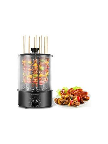Electric Grill Smokeless Rotating Vertical Rotisserie Oven Barbecue Grill