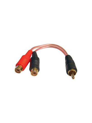 DB Link XLY2FZ X&#45;Series RCA Y&#45;Adapter 1 Male&#45;2 Females Audio & Video Connector
