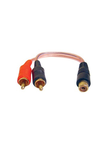 DB Link XLY2MZ X&#45;Series RCA Y&#45;Adapter 1 Female&#45;2 Males Audio & Video Connector