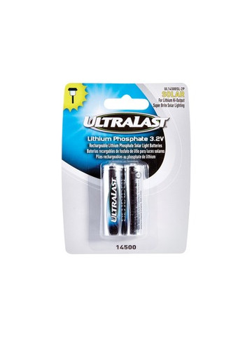Ultralast UL14500SL-2P UL14500SL-2P 14500 Lithium Batteries for Solar Lighting 2 Pack