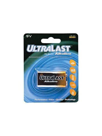 Ultralast ULA9V 9-Volt Alkaline Battery
