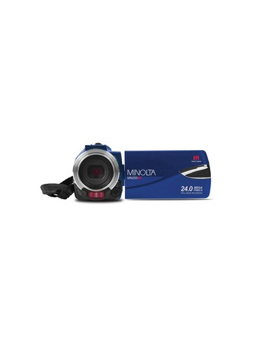 Minolta MN200NV&#45;BL MN200NV 1080p Full HD IR Night Vision Wi&#45;Fi Camcorder