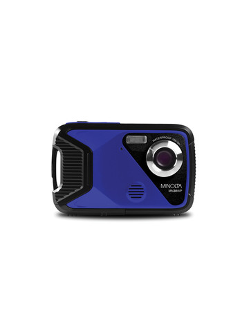 Minolta MN30WP-BL MN30WP Waterproof 4x Digital Zoom 21 MP/1080p Digital Camera