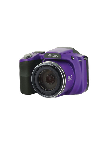 Minolta MN35Z&#45;P 20&#46;0&#45;Megapixel 1080p Full HD Wi&#45;Fi MN35Z Bridge Camera with 35x Zoom