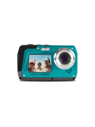 Minolta MN40WP-BL 48.0-Megapixel Waterproof Digital Camera