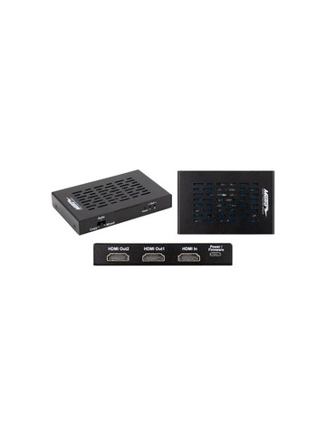 Metra CS&#45;1X2HDMSPL5 HDMI Splitter with 1 Input and 2 Outputs and Built&#45;in Scaling