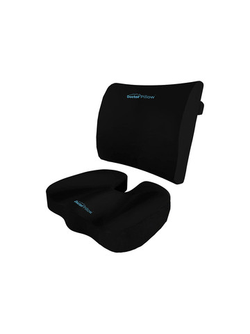 Doctor Pillow BK3640 Supa Modern Memory Foam Seat Cushion Set