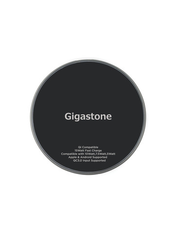Gigastone GS-GA-9700B-R GA-9700 Qi Certified Fast Wireless Charging Pad