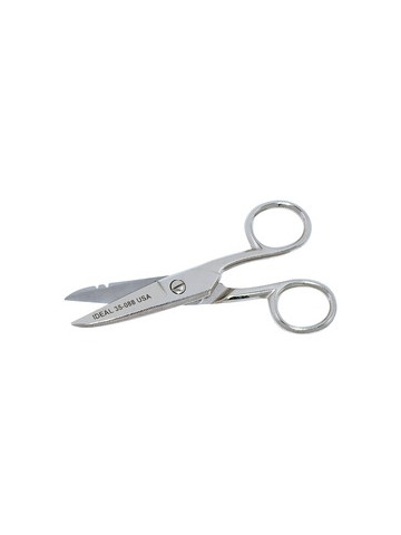 IDEAL 35&#45;088 Electrician&#39;s Scissors with Stripping Notch
