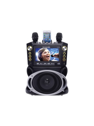 Karaoke USA GF844 Bluetooth Karaoke Machine