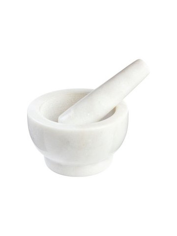 HealthSmart Marble Mortar and Pestle