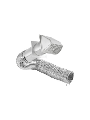 Lambro 1375W 4-In. x 8-Ft. UL 2158A Transition Duct Vent Kit