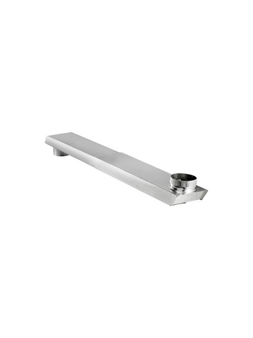 Lambro 3006 TiteFit 90 Degree Rectangular Aluminum Dryer Duct