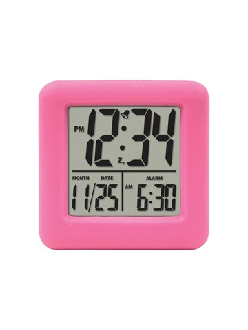 Equity by La Crosse 70902 Soft Cube LCD Alarm Clock