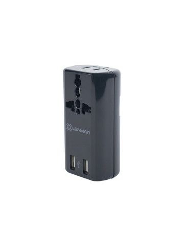 AC150USBK Ultra&#45;Compact All&#45;in&#45;One Travel Adapter with USB Port