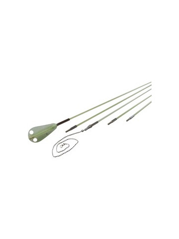 Labor Saving Devices 81-230 Creep-Zit Fiberglass Wire Running Kit 30ft Luminous Threaded Connector Wire Running Glow Rods