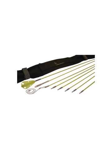 Labor Saving Devices 81-600 Creep-Zit Compact Threaded Connector Wire Running Rod Kit 24ft Glow Rods