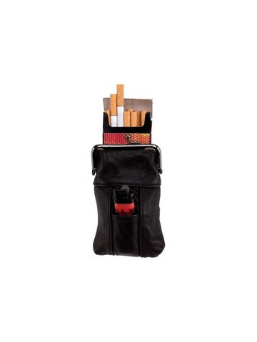 Embassy Genuine Leather Cigarette Case Lighter