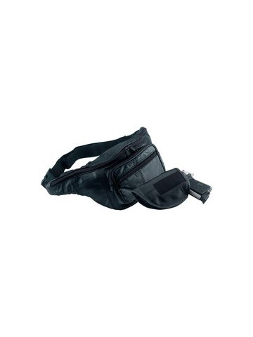 Embassy Solid Genuine Leather Gun Holder Belt Bag Fanny Pack