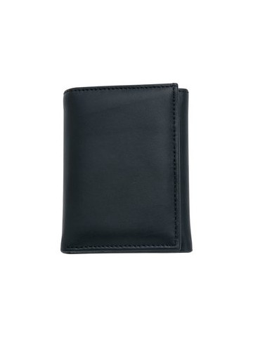 Embassy Men&#39;s Solid Genuine Leather Tri&#45;Fold Wallet