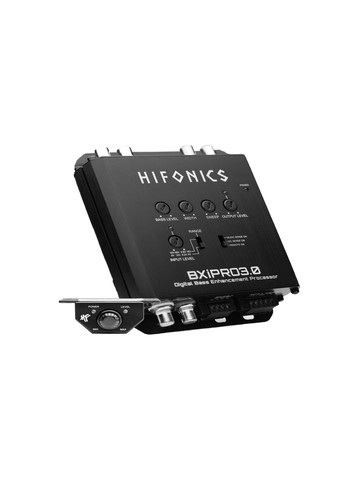 Hifonics BXI PRO 3&#46;0 BXiPRO3&#46;0 Digital Bass Enhancement Processor with Dash&#45;Mount Remote