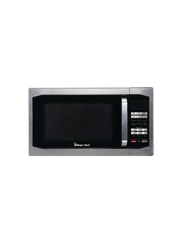 Magic Chef MCM1611ST 1.6 Cubic-ft Countertop Microwave Stainless Steel