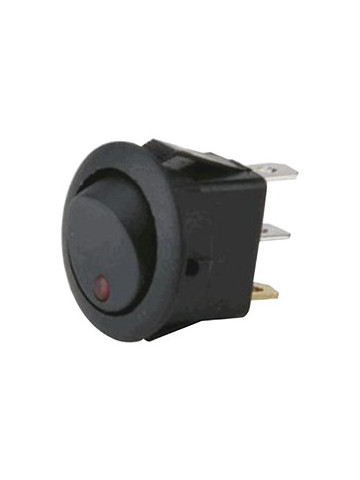 Install Bay IBRRSR On/off 20&#45;Amp Round Rocker LED Switches without Leads 5 Pack Installation Accessories