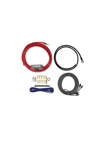 T&#45;Spec V8&#45;AK8 v8 SERIES Mini&#45;ANL Amp Installation Kit with RCA Cables 8 Gauge 600 Watts