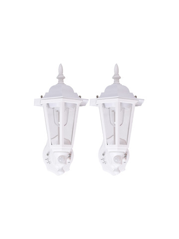MAXSA Innovations 49719-2PACK Battery-Powered Motion-Activated Plastic LED Wall Sconce 2-Pack