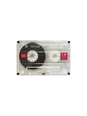 Maxell 109010 UR60 Cassette Tape Single
