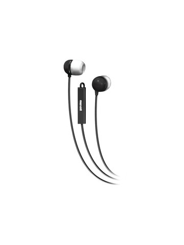 Maxell 190300 IEMICBLK Stereo In&#45;Ear Earbuds with Microphone & Remote