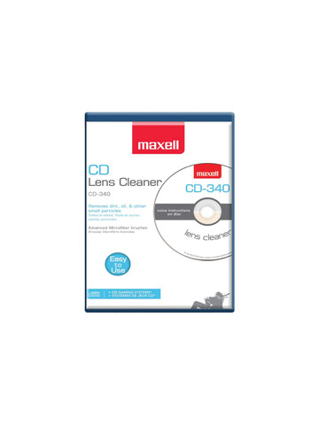 Maxell 190048 Maxlink Pro CD/DVD CD&#45;340 Laser Lens Cleaner