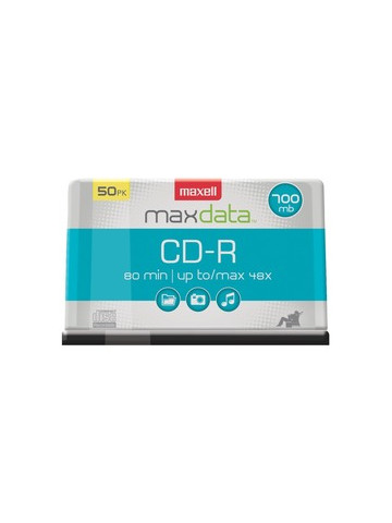 Maxell 623251/648250 700MB 80-Minute CD-Rs 50-ct Spindle