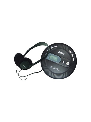 Naxa NPC330 Slim Personal CD/MP3 Player with FM Radio