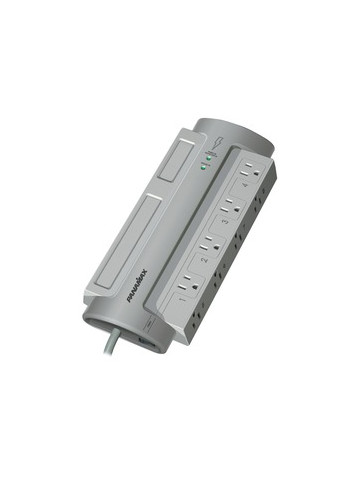 Panamax PM8&#45;EX 8&#45;Outlet PowerMax PM8&#45;EX Surge Protector without Satellite & CATV Protection
