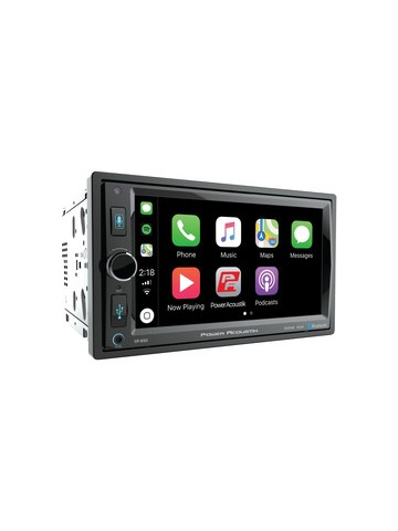 Power Acoustik CP&#45;650 6&#46;5 in Double&#45;DIN In&#45;Dash Digital Media Receiver with Bluetooth & Apple CarPlay