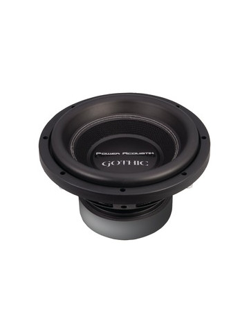 Power Acoustik GW3&#45;10 Gothic Series 2ohm Dual Voice&#45;Coil Subwoofer 10 in 2200 Watts