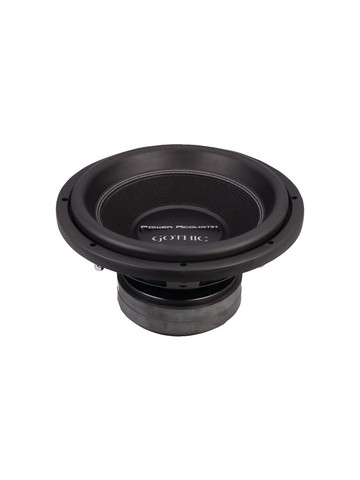 Power Acoustik GW3&#45;12 Gothic Series 2ohm Dual Voice&#45;Coil Subwoofer 12 in 2500 Watts