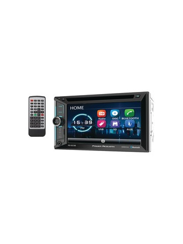 Power Acoustik PD&#45;623B 6&#46;2 in Incite Double&#45;DIN In&#45;Dash DVD Receiver with Bluetooth